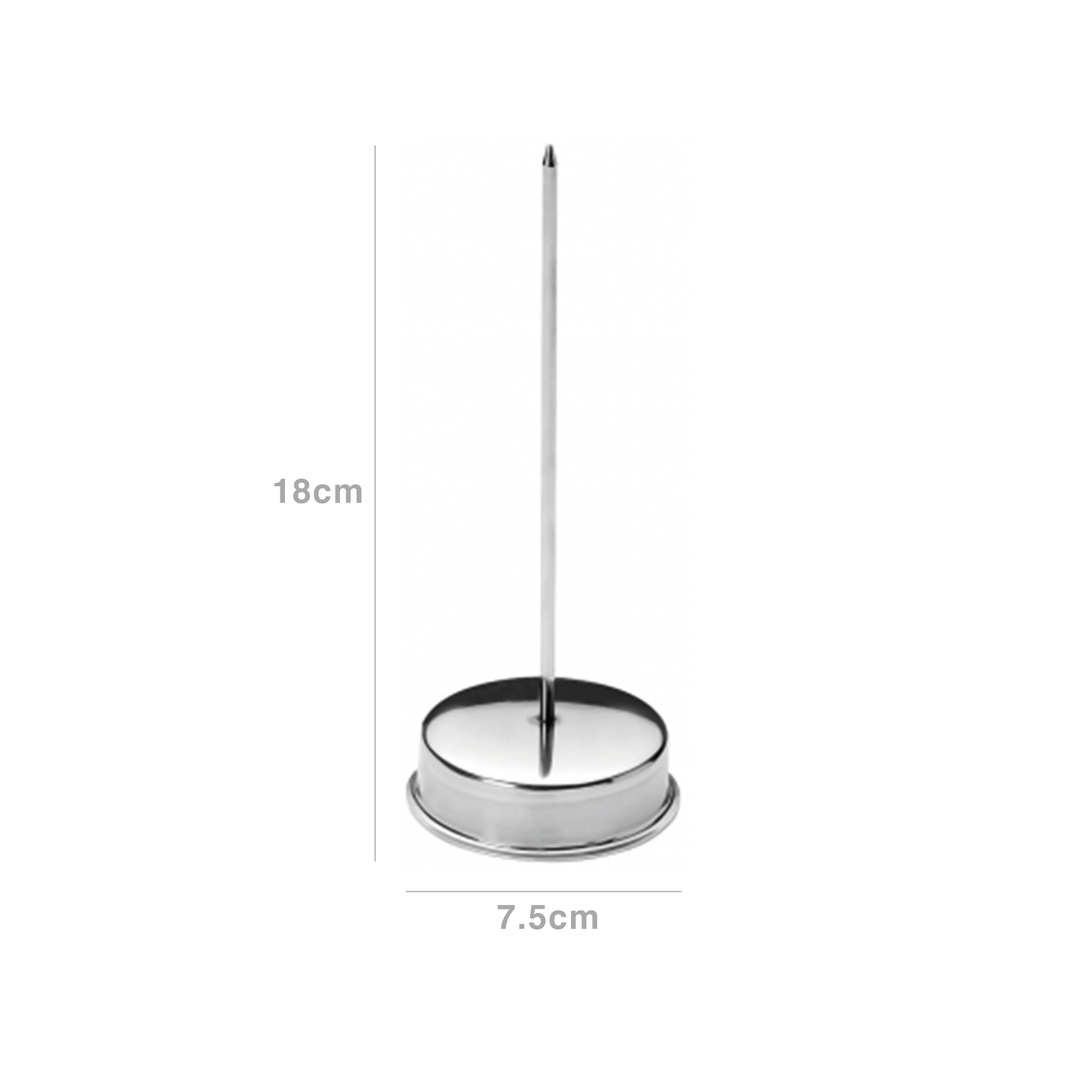 Suporte Pedidos Inox Gourmet 7.5X18cm