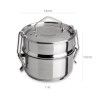 Marmita Inox Fundo Trmico Cookware Dupla 1500ml 14X12cm