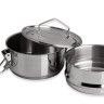 Marmita Inox Fundo Trmico Cookware Dupla 1500ml 14X12cm