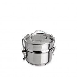 Marmita Inox Fundo Trmico Cookware Dupla 1000ml 12X11.5cm