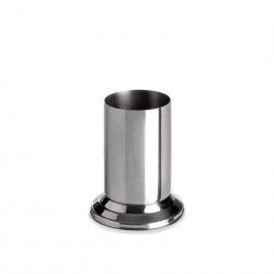 Copo Porta Palhinhas Inox Gourmet Redondo 7.5X13cm