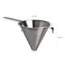 Coador Chinês Inox Cookware N°27 27X25cm Coador Chinês Inox Cookware N°27 27X25cm