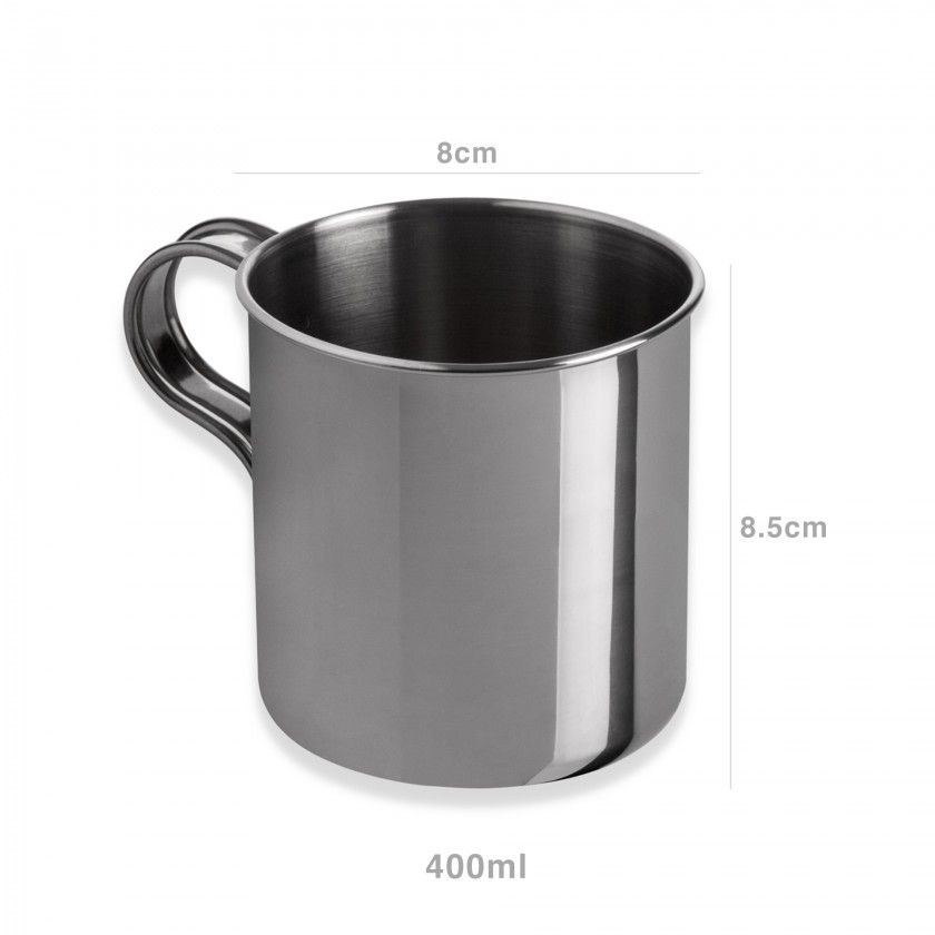 Caneco Inox Cookware Redondo 400ml 8X8.5cm Caneco Inox Cookware Redondo 400ml 8X8.5cm