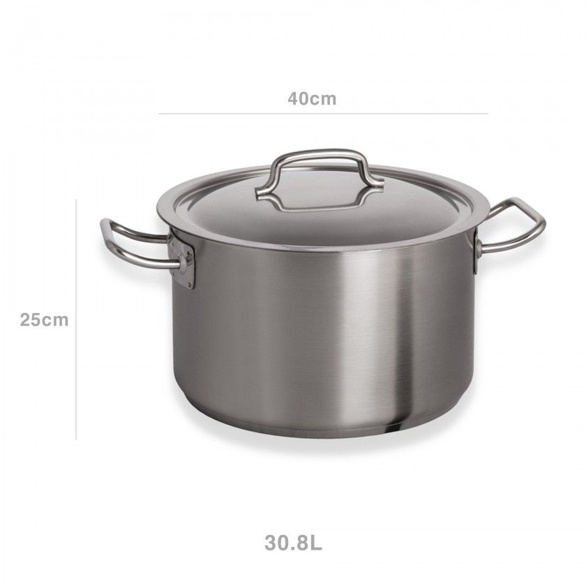 Caçarola Inox Grand Gourmet Alta com Asas Caçarola Inox Grand Gourmet Alta com Asas