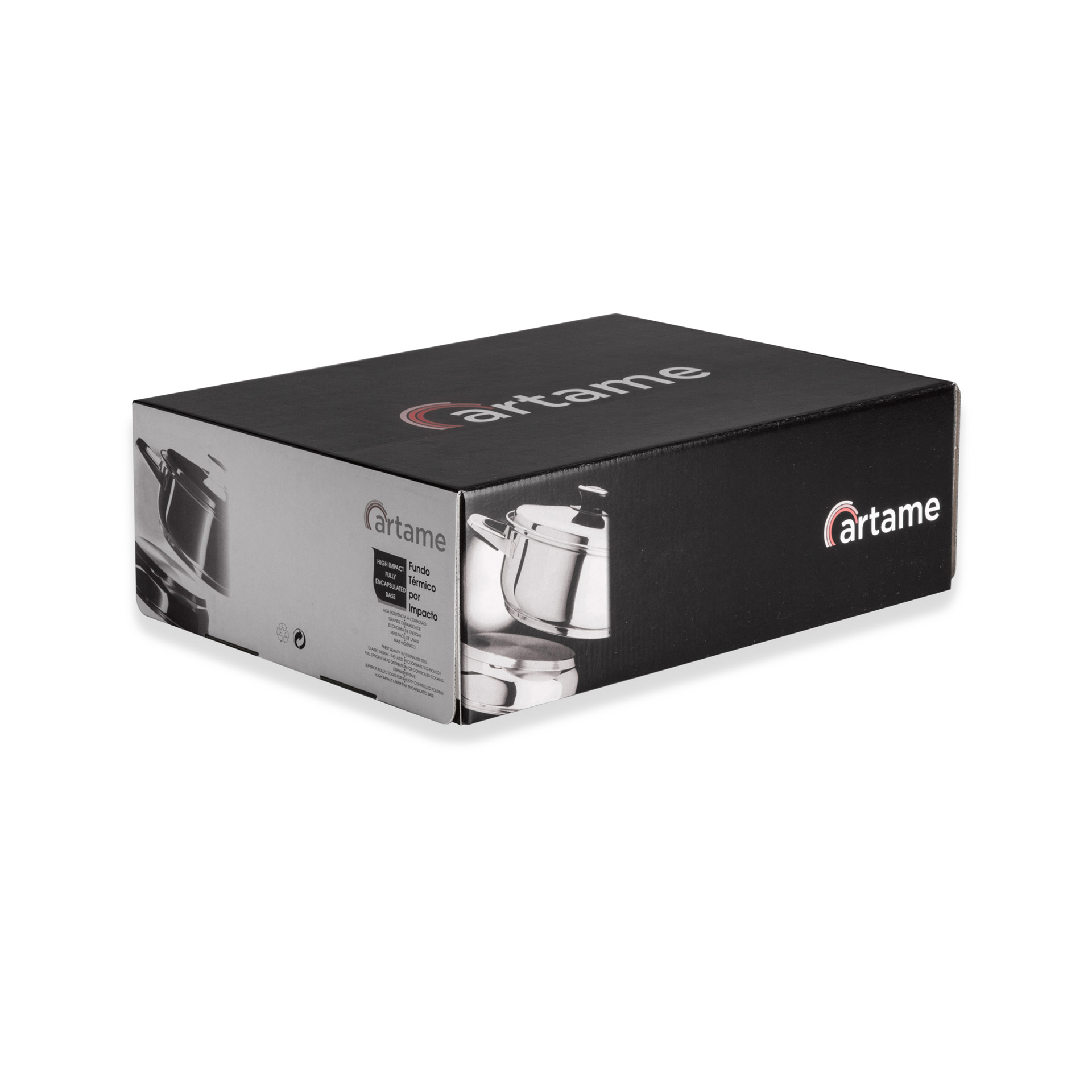 Caçarola Inox Charm com Asas Redondo