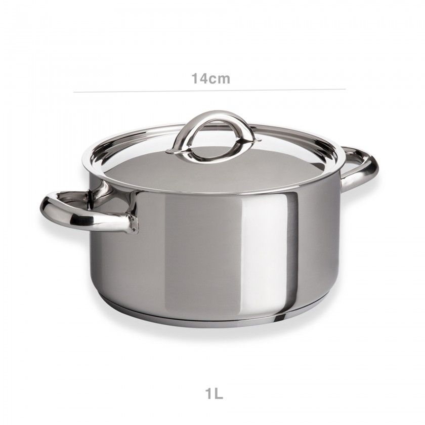 Caçarola Inox Charm com Asas Redondo Caçarola Inox Charm com Asas Redondo