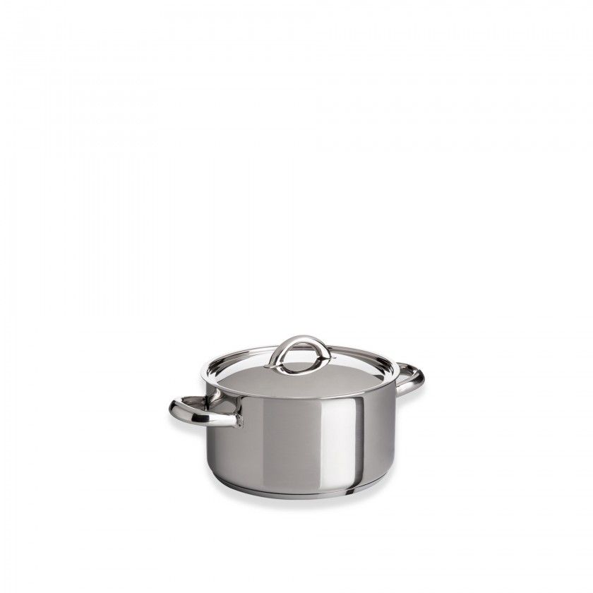 Caarola Inox Charm com Asas Redondo N°14 1L 14cm