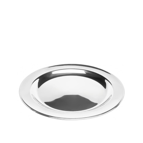 Bandeja Trocos Inox Gourmet Redondo 18X0.5cm - Image product