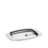 Bandeja Trocos Inox Gourmet com Mola 17.5X11.5X1cm Bandeja Trocos Inox Gourmet com Mola 17.5X11.5X1cm