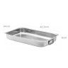 Assadeira Inox Grand Gourmet com Asas 43X33.5X8cm Assadeira Inox Grand Gourmet com Asas 43X33.5X8cm
