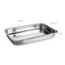 Assadeira Inox Grand Gourmet 35X23X7cm Assadeira Inox Grand Gourmet 35X23X7cm