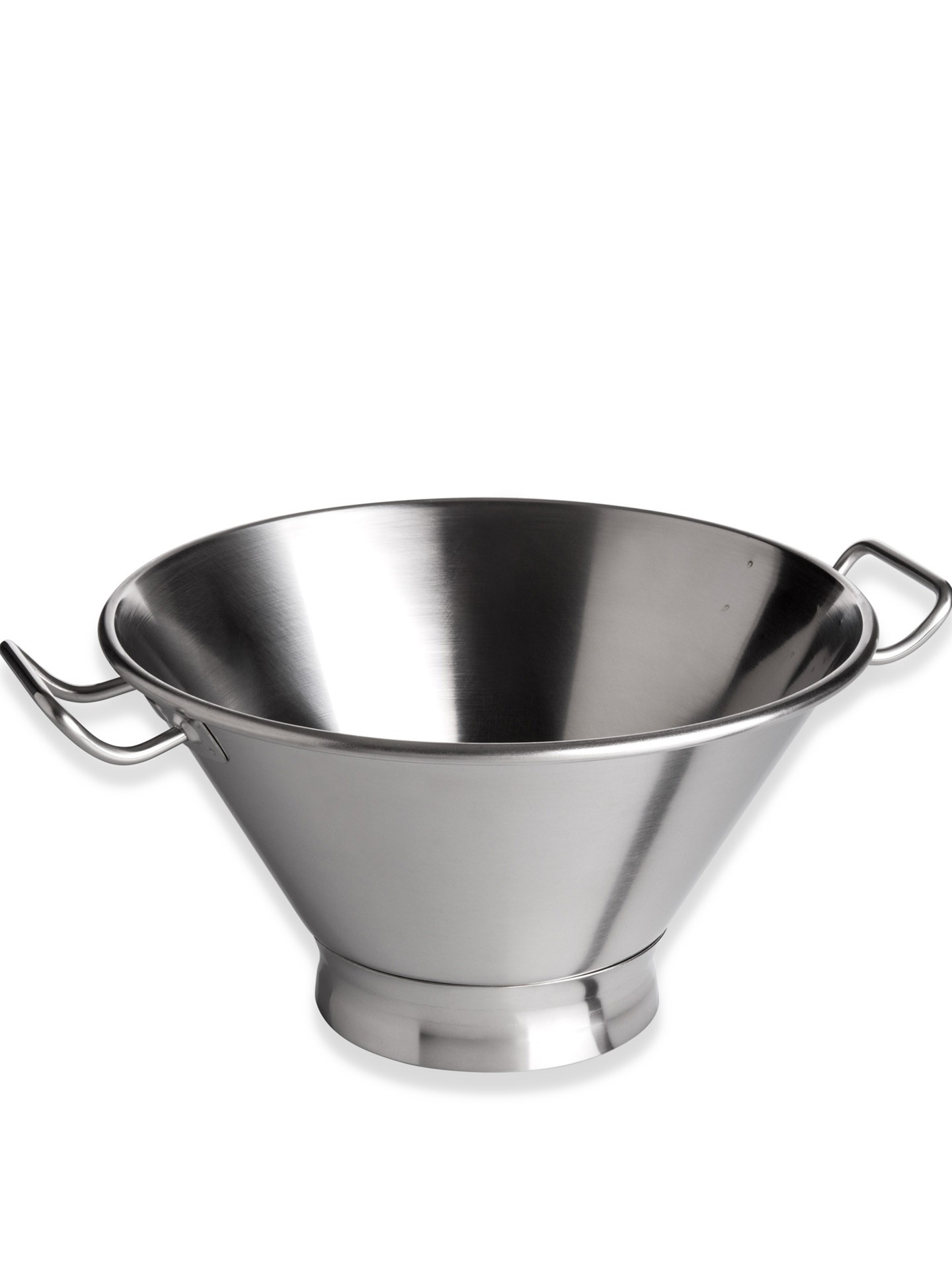 Alguidar Cónico Inox Grand Gourmet Redondo 18L 43X17cm