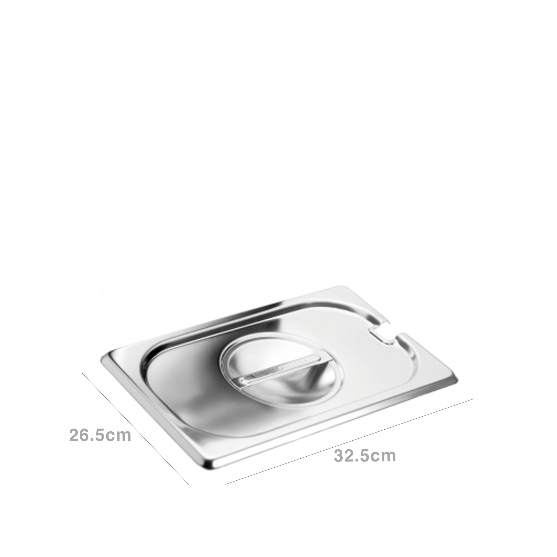 Tampa Inox para Cuvete Gastronorm