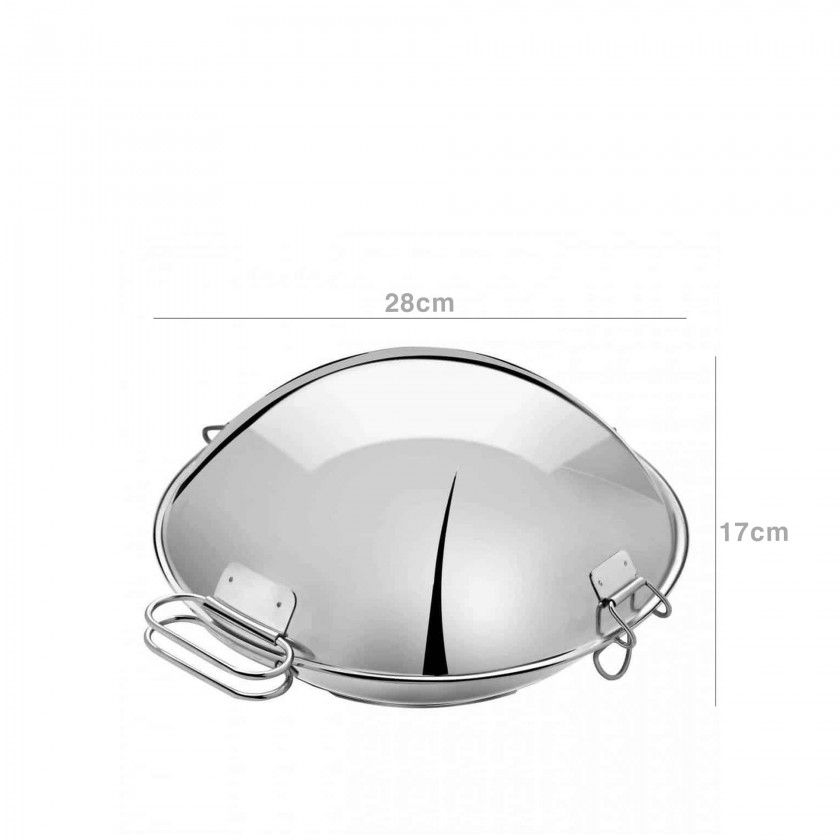 Cataplana Inox Grand Gourmet 28X17cm