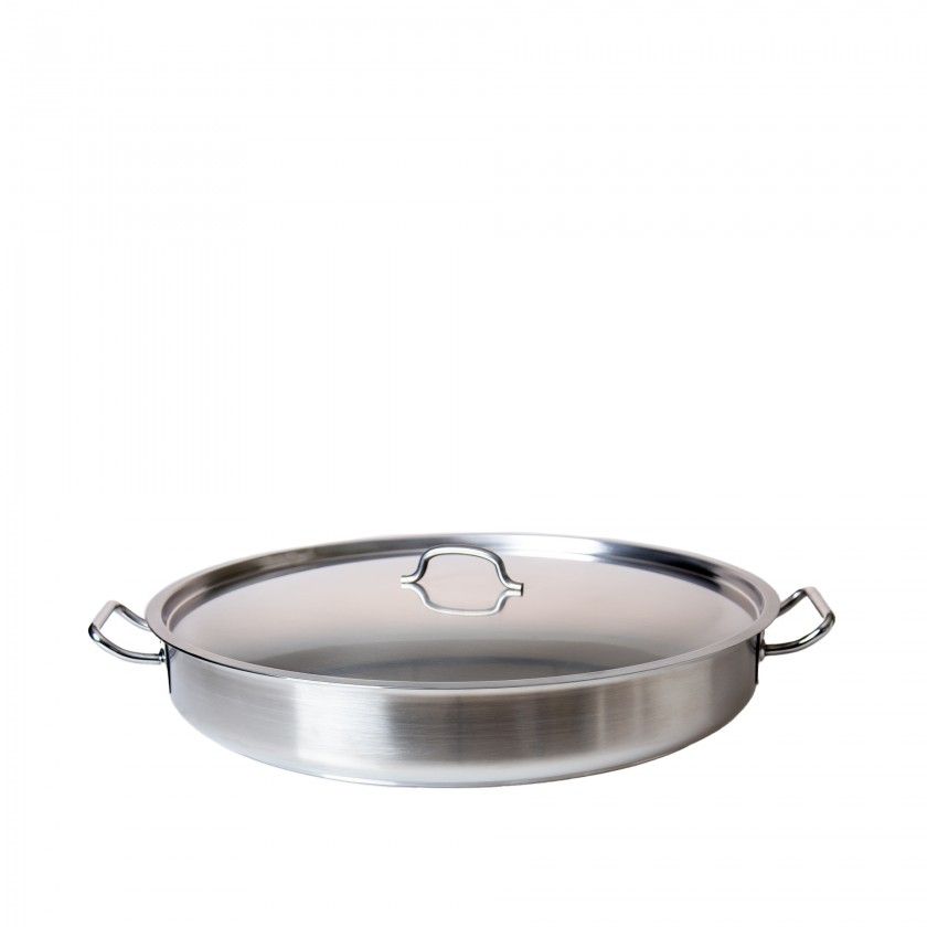 Caarola Inox Grand Gourmet Baixa Industrial N°60 27.8L 60X10cm