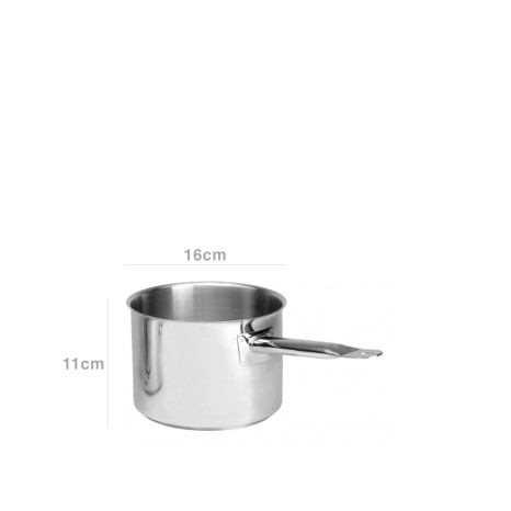 Caçarola Inox Grand Gourmet Alta com Cabo N°16 2.1L 16X11cm - Image product