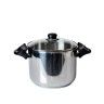 Panela Pressão Inox Ovni Redonda 8L 24X18.5cm Panela Pressão Inox Ovni Redonda 8L 24X18.5cm