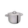 Panela Inox 2004 com Asas Redonda 2.1L 16X11cm Panela Inox 2004 com Asas Redonda 2.1L 16X11cm