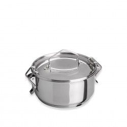 Marmita Inox Fundo Trmico Cookware Simples 1000ml 16X7.5cm