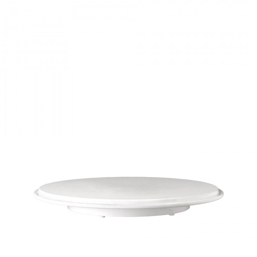 Bandeja Melamina Aps para Bolo Branco 31X3.5cm