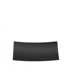Bandeja Melamina Balance Aps Gn1/4 Preta 26.5X16.2X3cm