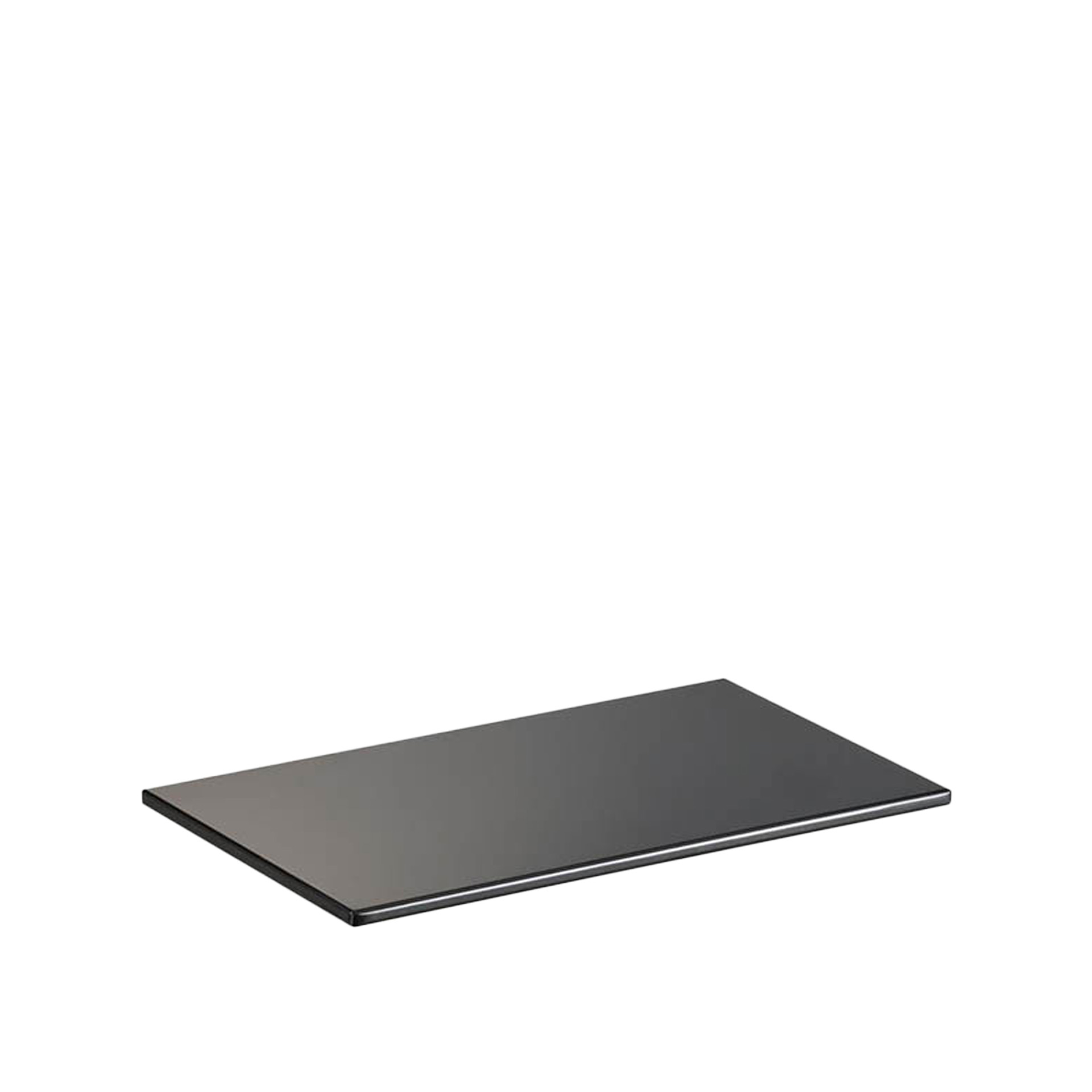 Bandeja Melamina Tablett Aps Gn2/4 Preta 53X16.2X1.5cm