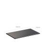 Bandeja Melamina Tablett Aps Gn2/4 Preta 53X16.2X1.5cm Bandeja Melamina Tablett Aps Gn2/4 Preta 53X16.2X1.5cm