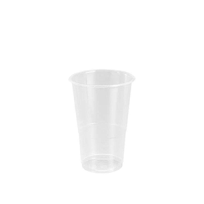 Copo Reutilizvel Transparente 300ml 8X5X11cm Pack 15
