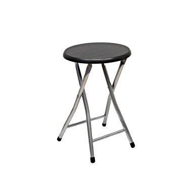 Banco Dobr�vel Redondo Castanho Escuro 30X47cm