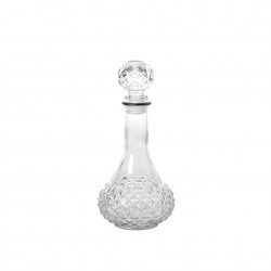 Garrafa Vidro Picotado 500ml 11.5X11.5X23.5cm
