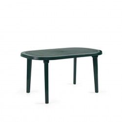 Mesa Plstica Braga Oval Verde 140X90X72cm