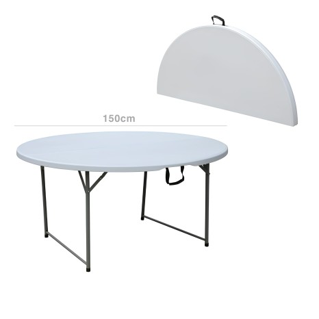 Mesa Pl�stica Dobr�vel Redonda 150cm - Image product