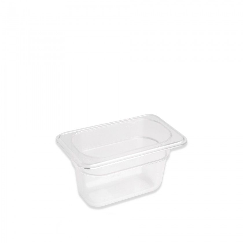 Contentor Gn 1/9 Policarbonato 17.6X10.8X10cm Contentor Gn 1/9 Policarbonato 17.6X10.8X10cm