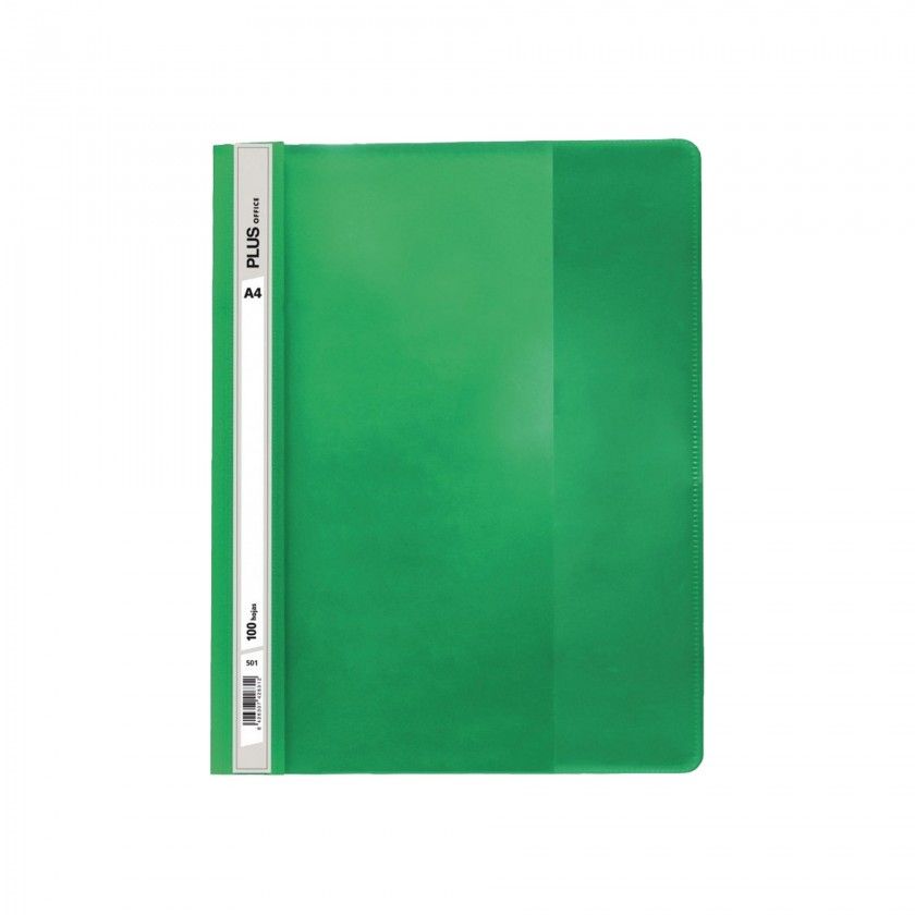 Dossier Classificador Verde A4 100 Folhas 24X31cm