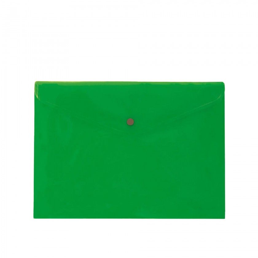 Bolsa Envelope Verde A5 24X17.8cm