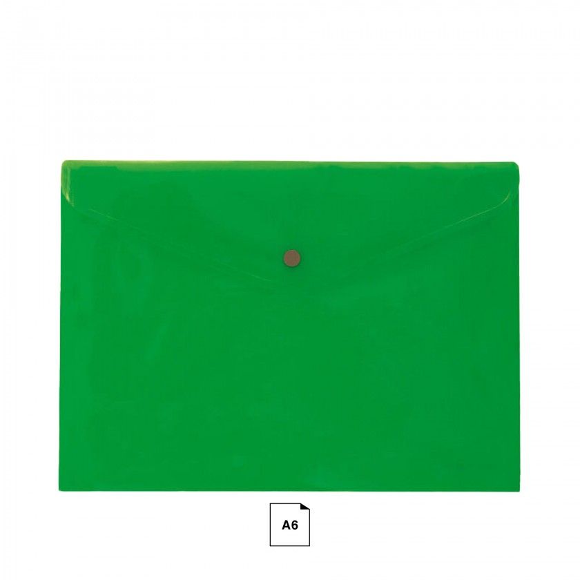 Bolsa Envelope Verde A6 16.8X12.5cm Bolsa Envelope Verde A6 16.8X12.5cm