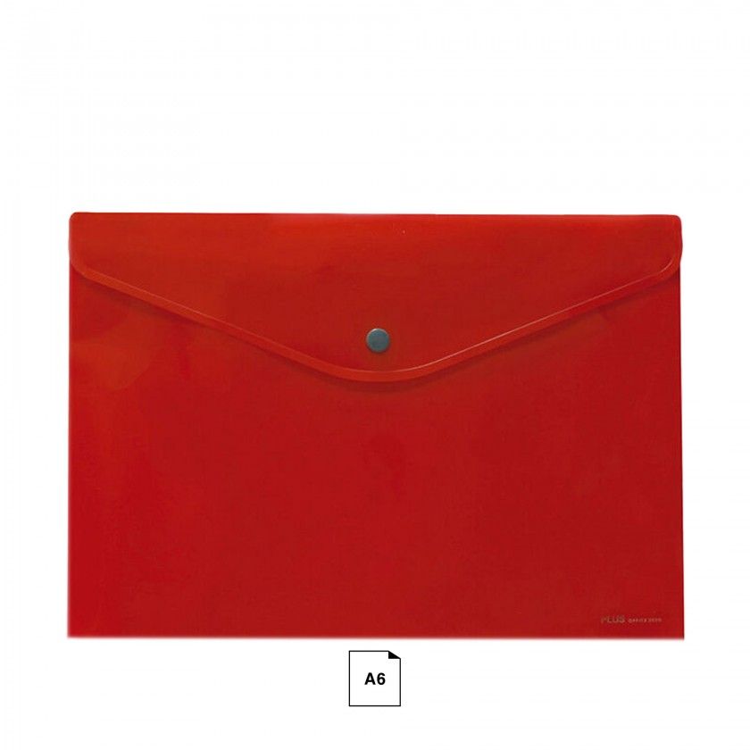 Bolsa Envelope Vermelho A6 16.8X12.5cm