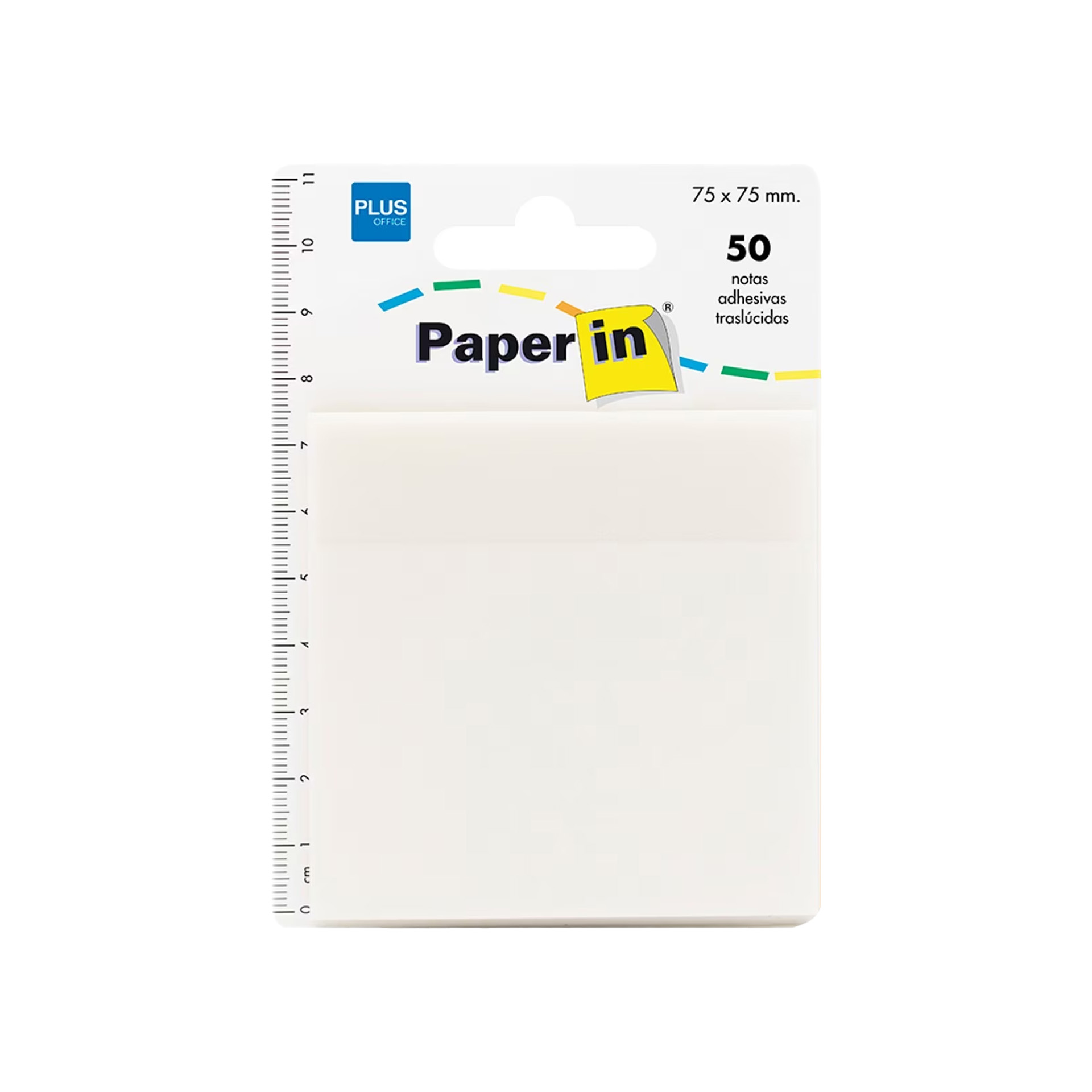 Bloco Notas Aderentes Incolor 75X75mm 50 Folhas