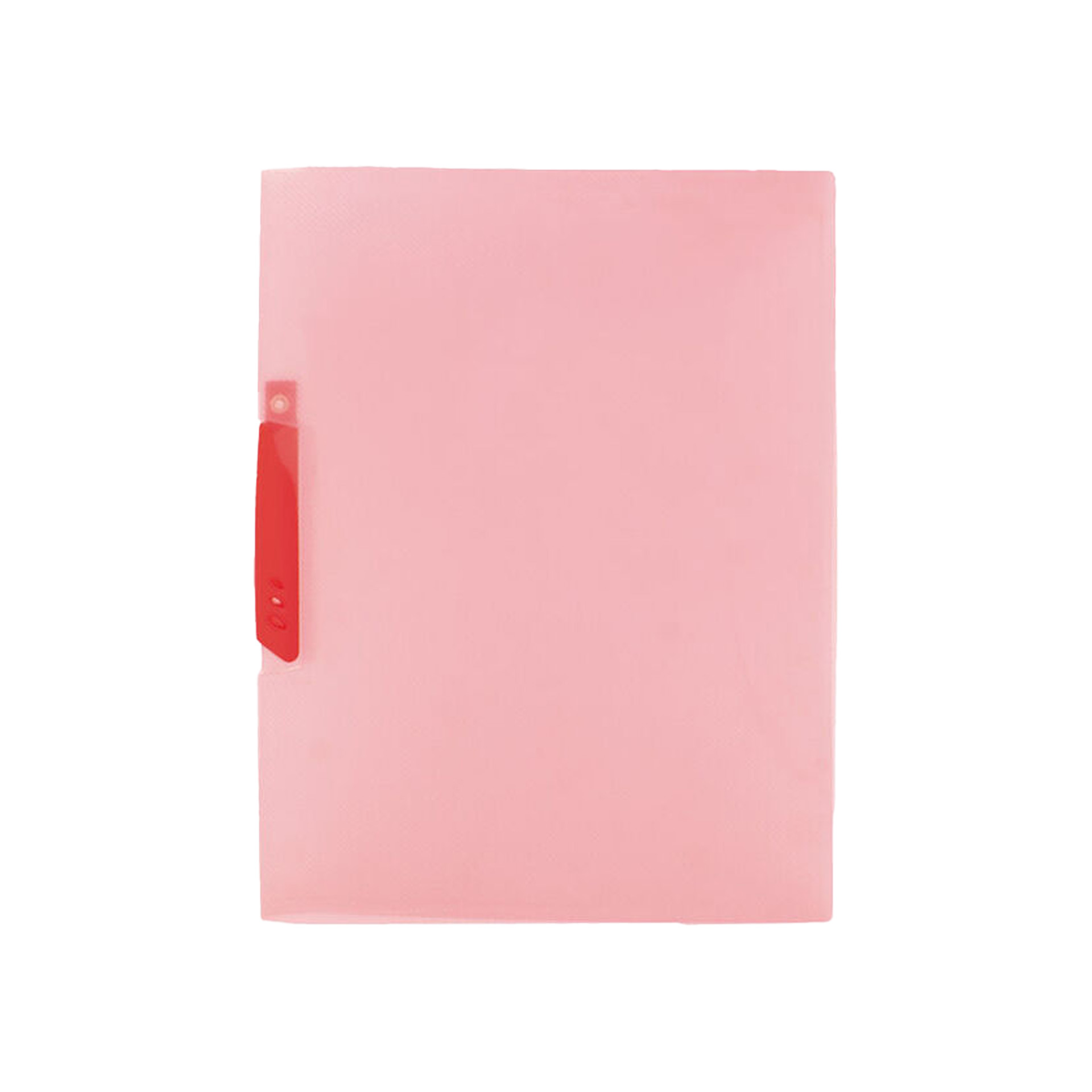 Dossier Clip Plástico Vermelho A4 30 Folhas 240X310mm