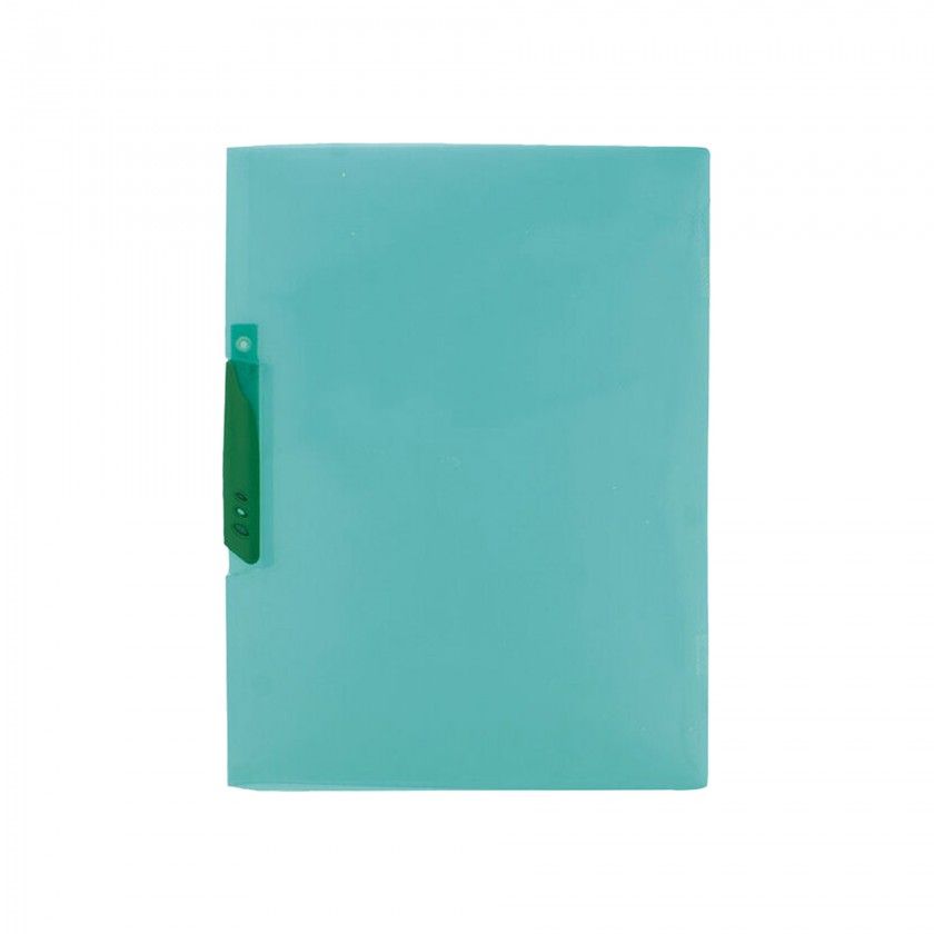 Dossier Clip Plstico Verde A4 30 Folhas 240X310mm