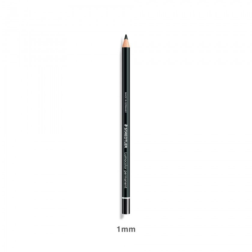 Lpis Permanente Staedtler Glasochrom Preto 1mm