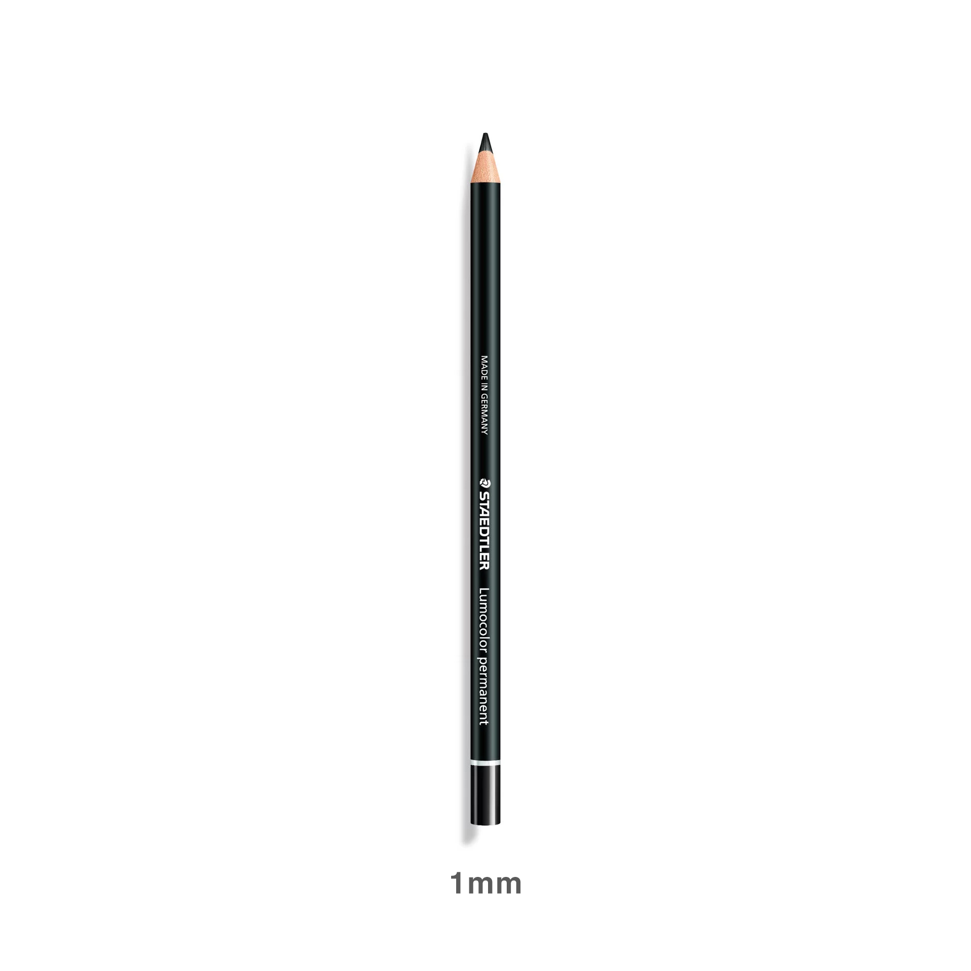 Lápis Permanente Staedtler Glasochrom Preto 1mm