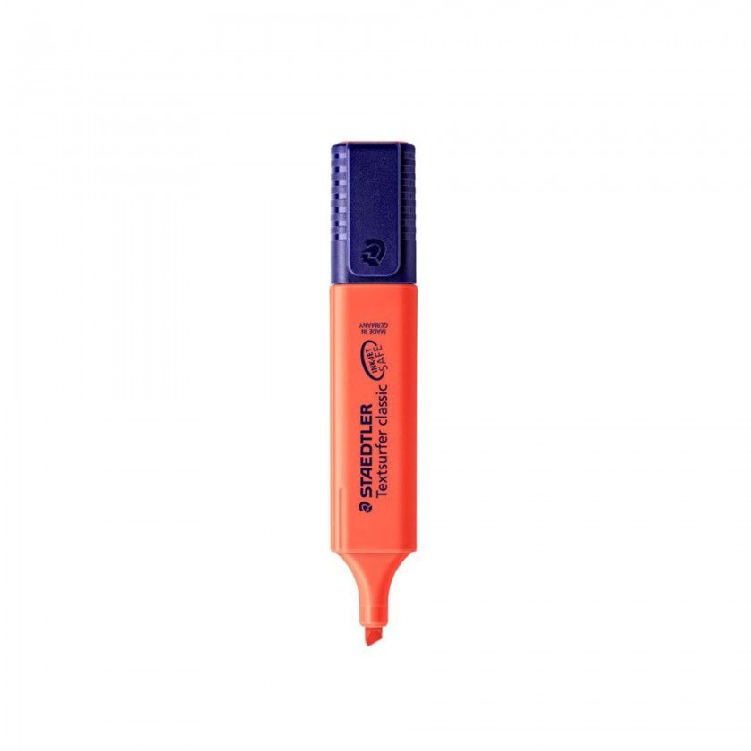 Marcador Staedtler Fluo Textsurfer Vermelho Marcador Staedtler Fluo Textsurfer Vermelho
