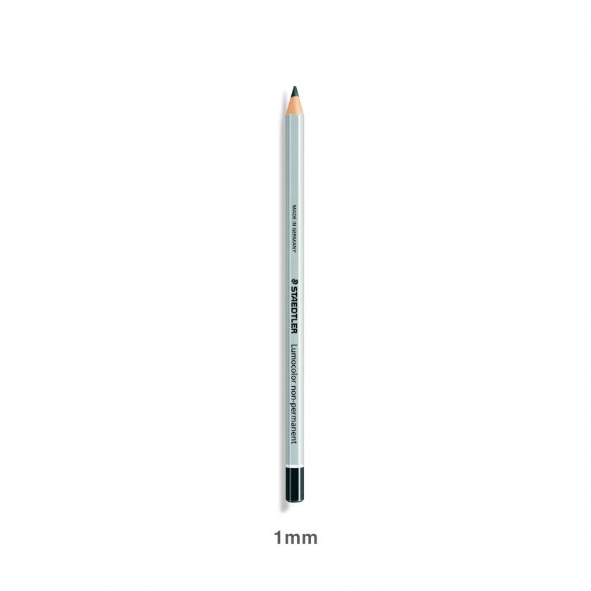 Lápis Não Permanente Staedtler Lumocolor Preto 1mm Lápis Não Permanente Staedtler Lumocolor Preto 1mm