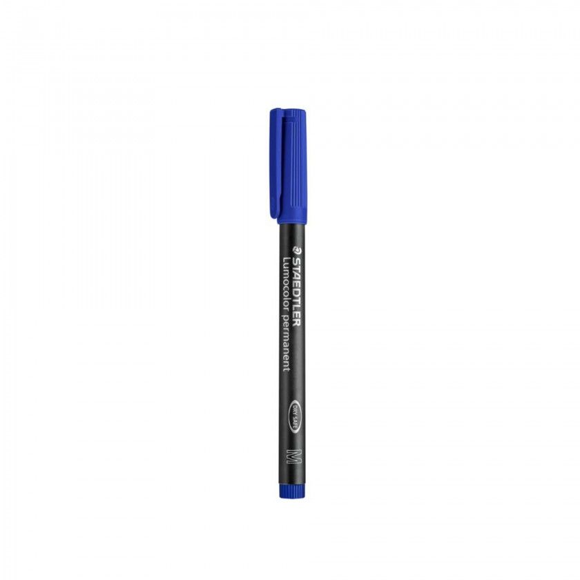 Caneta Permanente Staedtler Azul 1mm