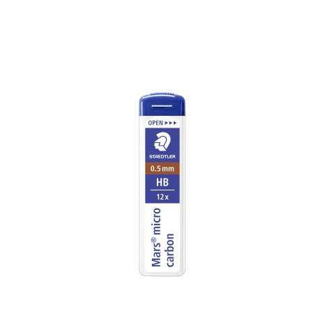 Tubo 12 Minas Staedtler HB 0.5mm - Image product