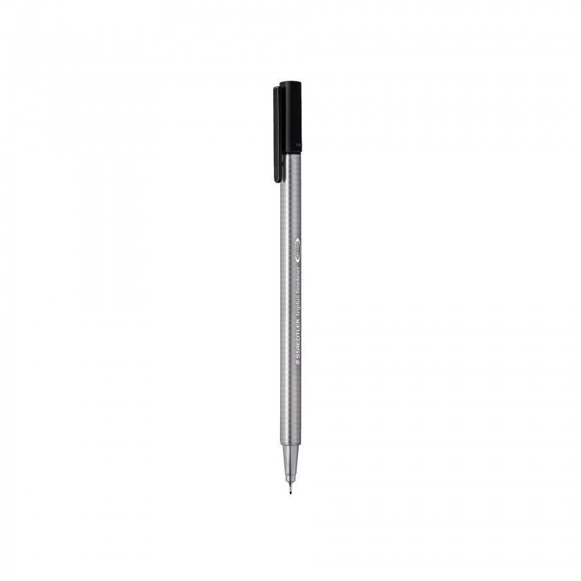 Caneta Ponta Fina Staedtler Preto 0.3mm