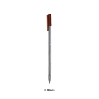 Caneta Ponta Fina Staedtler Castanho 0.3mm