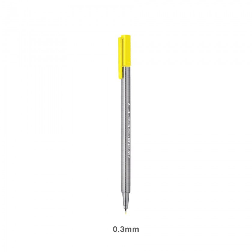 Caneta Ponta Fina Staedtler Amarelo 0.3mm Caneta Ponta Fina Staedtler Amarelo 0.3mm