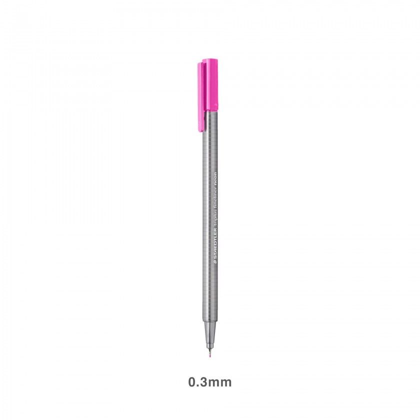 Caneta Ponta Fina Staedtler Rosa Neon 0.3mm Caneta Ponta Fina Staedtler Rosa Neon 0.3mm